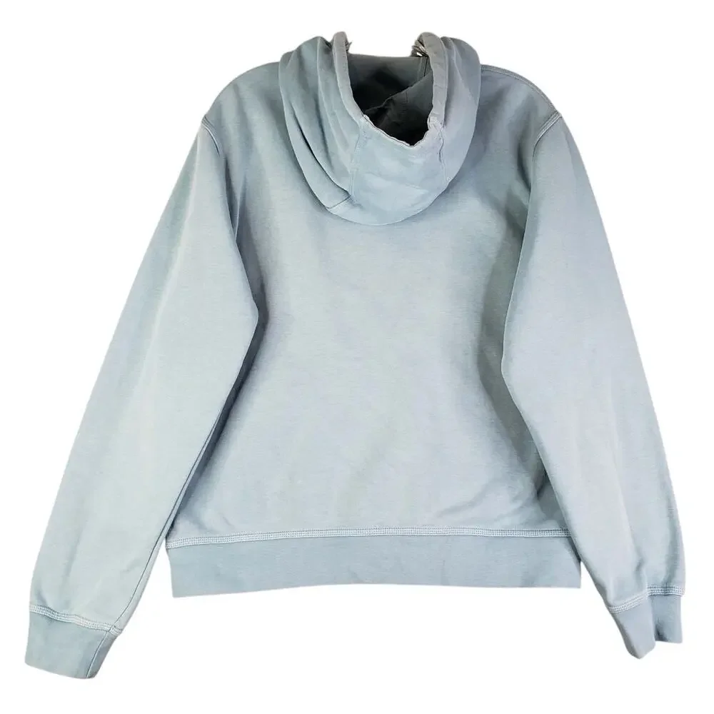 Nike Hoodie Sweatshirt Carolina Blue Mens Size Medium Cotton Pullover Cotton